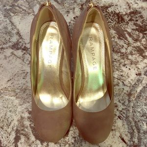 Rampage brown/taupe pumps